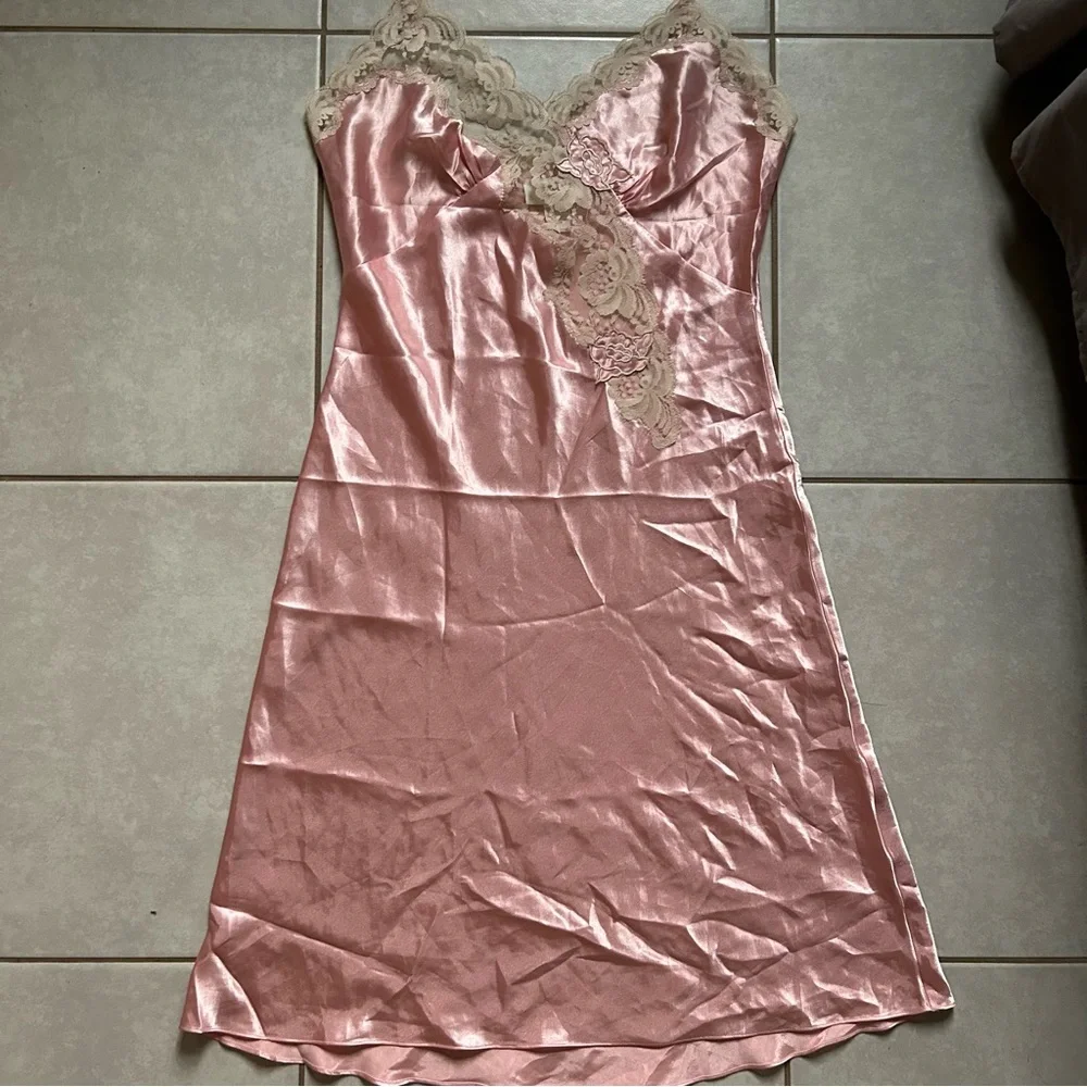 Victoria's Secret Y2K Vintage Lace Slip Dress Fairy Dainty Babydoll Feminine - Picture 4 of 9